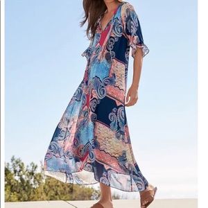 Johnny Was Cordelia Easy Midi Dress